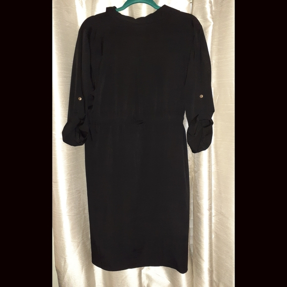 Maternity Shirt Dress. - Picture 2 of 4